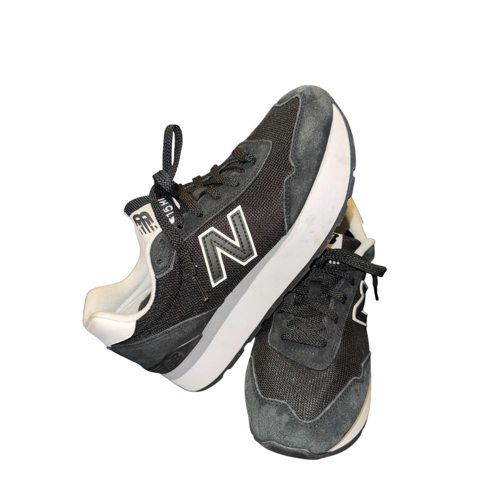 New Balance 515 High Sneaker Womens 10 Black Platform Suede Mesh